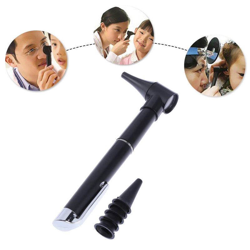 FOMIYES Ear Otoscope, Clinical Diagnosis Medical Magnifying Glass Otoscope Flashlight Ear Inspection Ear Care Set - NewNest Australia