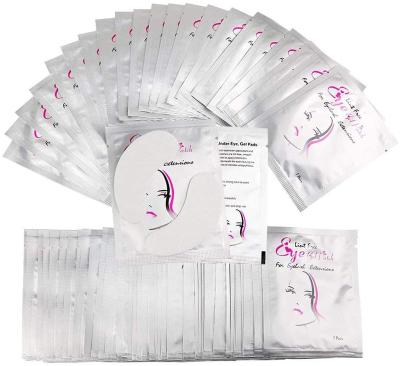 Eye Gel Pads, 60 Pairs Eyelash Extension Pads Lints Free, Facials, Under Eye Gel Pads For Pro Salon and Individual Eyelash Extension. - NewNest Australia