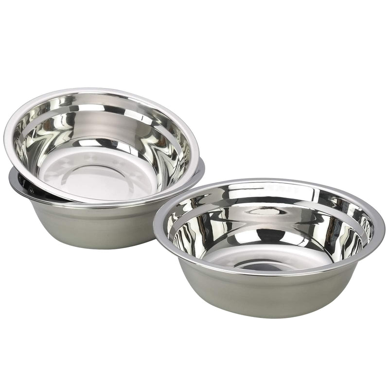 NewNest Australia - Zerdyne Stainless Steel Mixing Bowls, Outdoor Serving Bowl, Camping Bowl Set of 4 