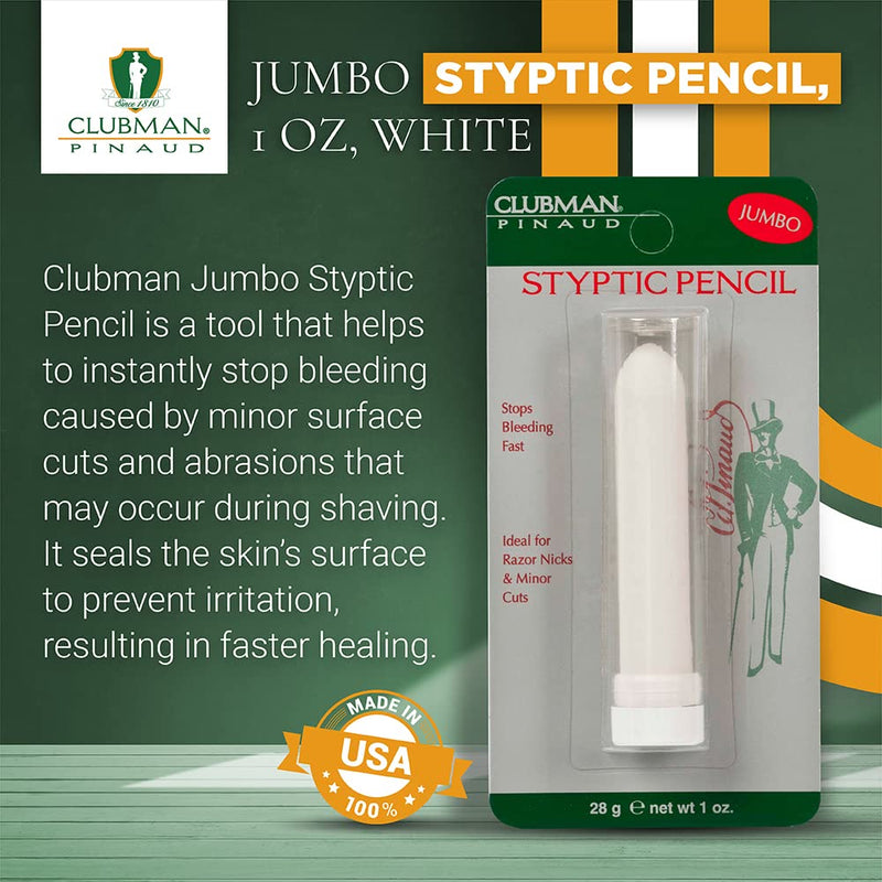 Clubman Jumbo Styptic Pencil, 1 Oz by Clubman (1 Pack) - NewNest Australia