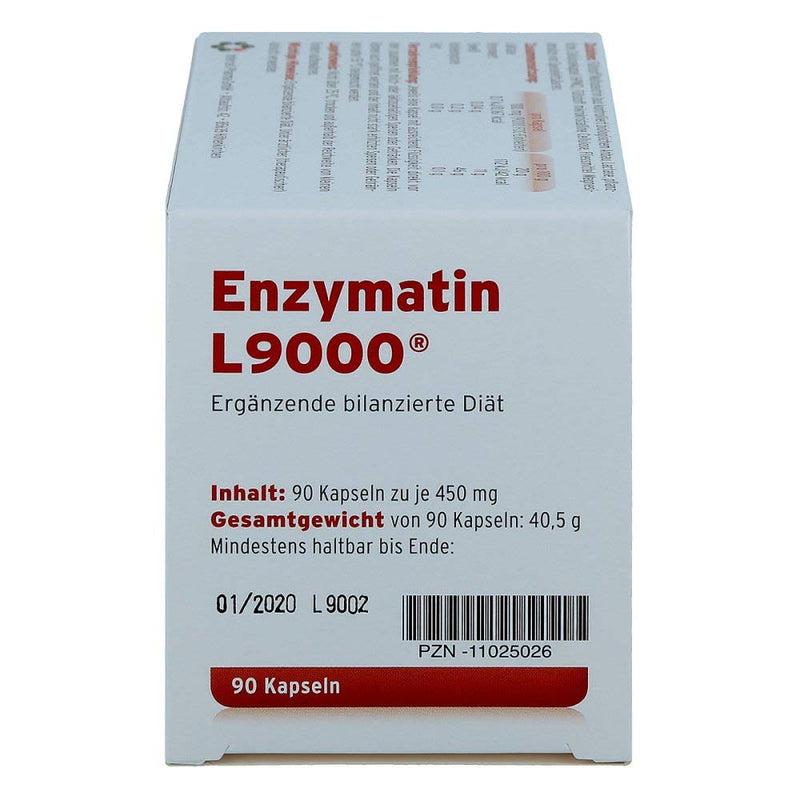 ENZYMATINE L 9000 capsules 90 pcs - NewNest Australia