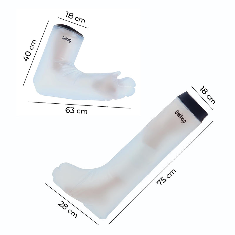 Cast Protector - Waterproof And Reusable (Bath/Shower) Wound Cover: Bandage Protector For Broken Hand, Wrist, Elbow, Finger, Plaster, Bandages And Wounds. Durable Silicone - NewNest Australia