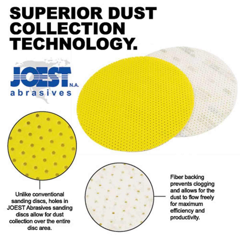 Joest 9" Round Drywall Sanding Discs for Porter Cable 7800 (220 Grit) - NewNest Australia