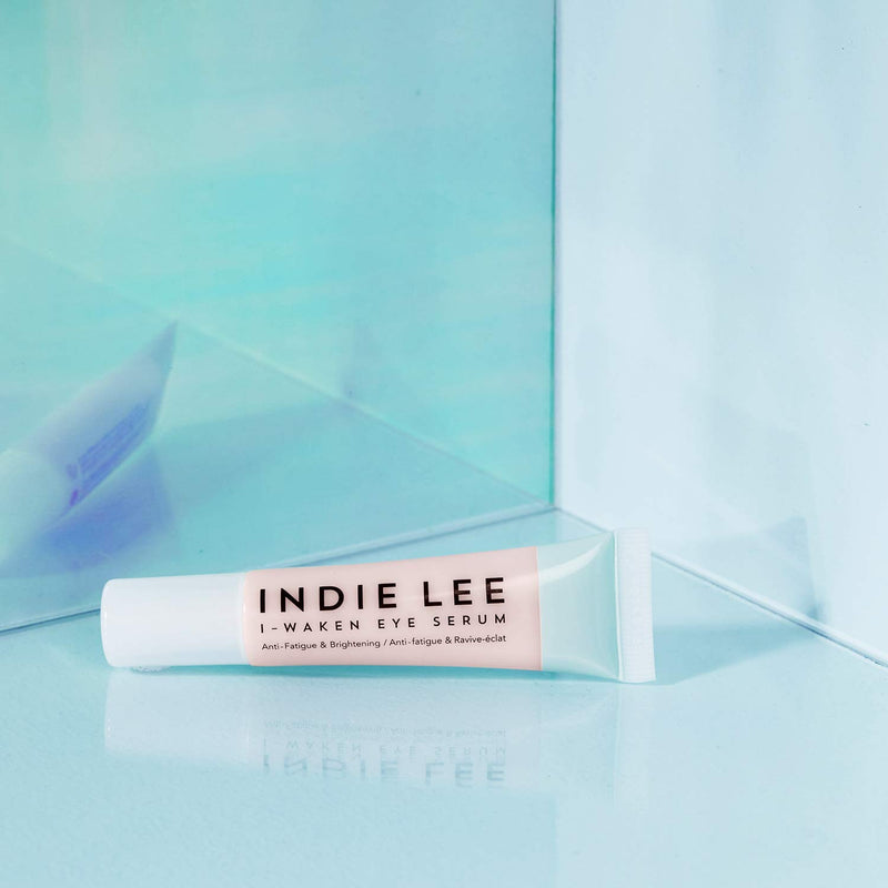 Indie Lee I-Waken Eye Serum - Firming + Hydrating Eye Cream for Addressing Appearance of Fine Lines, Puffiness, Wrinkles + Signs of Aging - Daily Eye Cream for Dark Circles Treatment (0.5oz / 15ml) - NewNest Australia