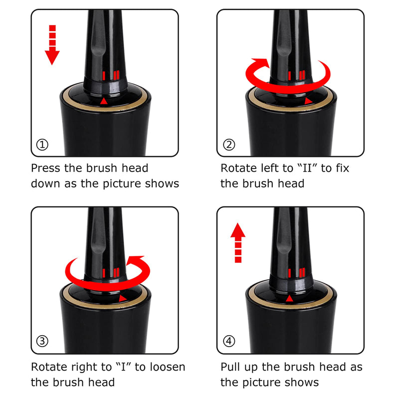 Mornwell Rotatry Electric Toothbrushes, Sonic Toothbrush with Rechargeable 4 Hours Charge Minimum 15 Days Use 3 Optional Modes 2 Replacement Heads Black for Adults & Kids (Over 8 Years Old) - NewNest Australia