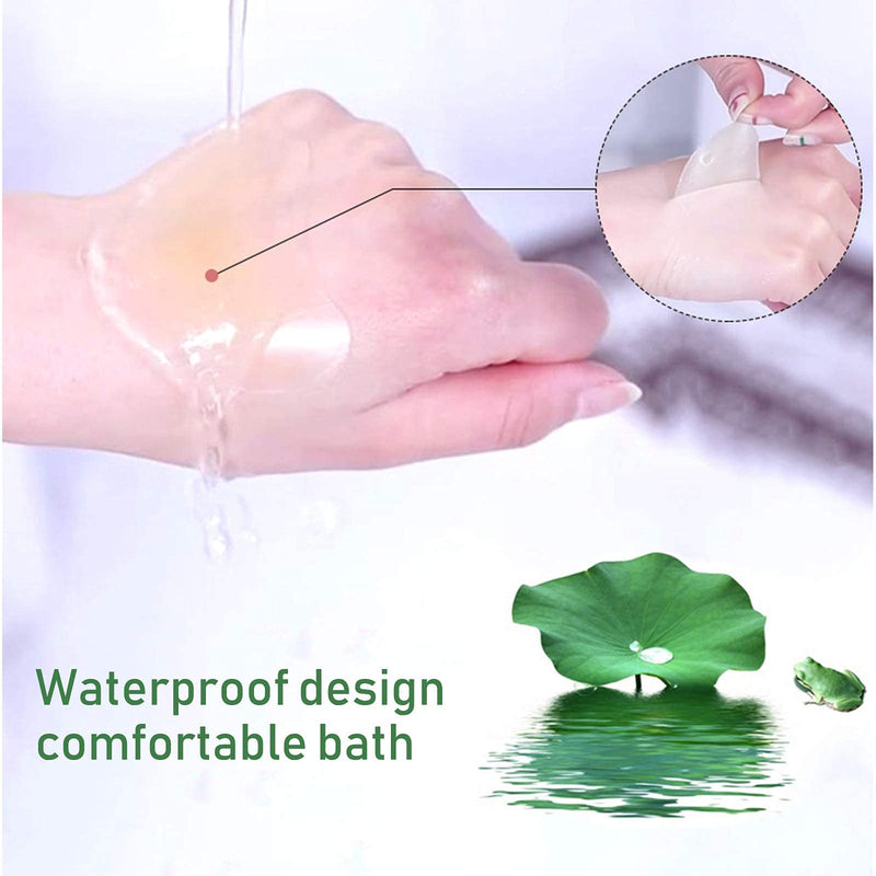 Pack Of 24 Blister Plasters, Blister Foot Protection, Blister Pads, Gel Plasters, Waterproof Hydrocolloid Bubble Plasters, Invisible Hiking Against Blisters On Heels, Toes And Feet - NewNest Australia
