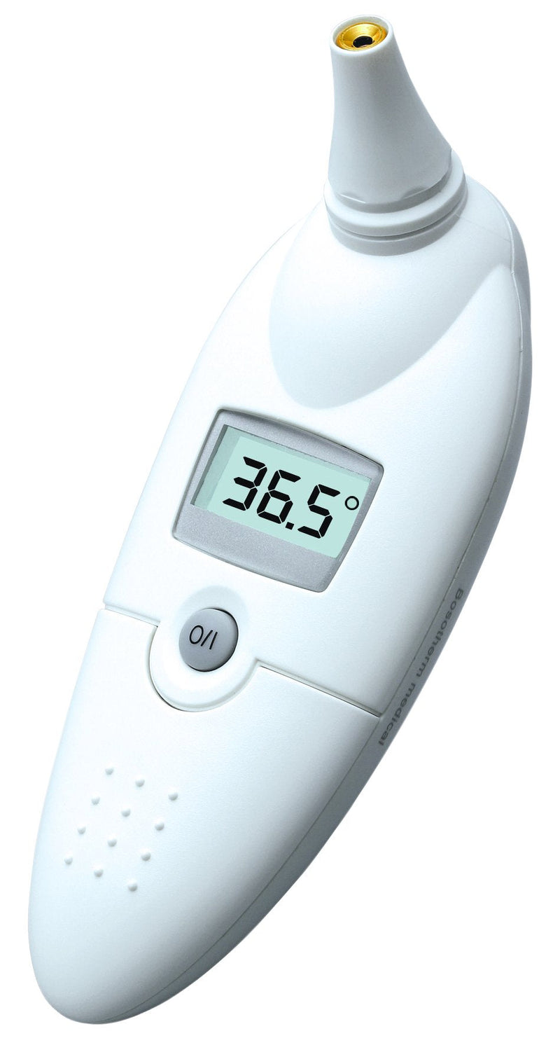 Boso Bosotherm Medical ‚ Digital Infrared Clinical Thermometer For Measuring Body Temperature In The Ear With Light Display And Memory For The Last Measurement ‚ Incl. Hygiene Protective Covers - NewNest Australia