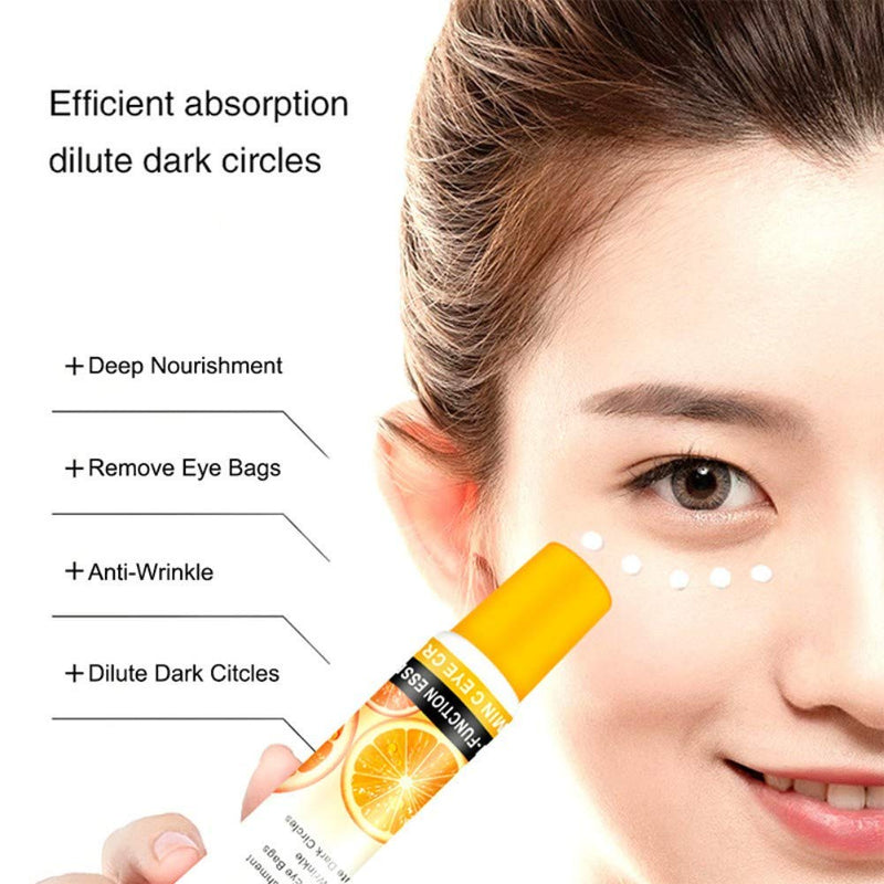 DISAAR BEAUTY Eye Whitening Cream Anti-Wrinkle Delute Dark Circles Hyaluronic Acid Vitamin С Anti Ageing 100% Organic 25 ml - NewNest Australia