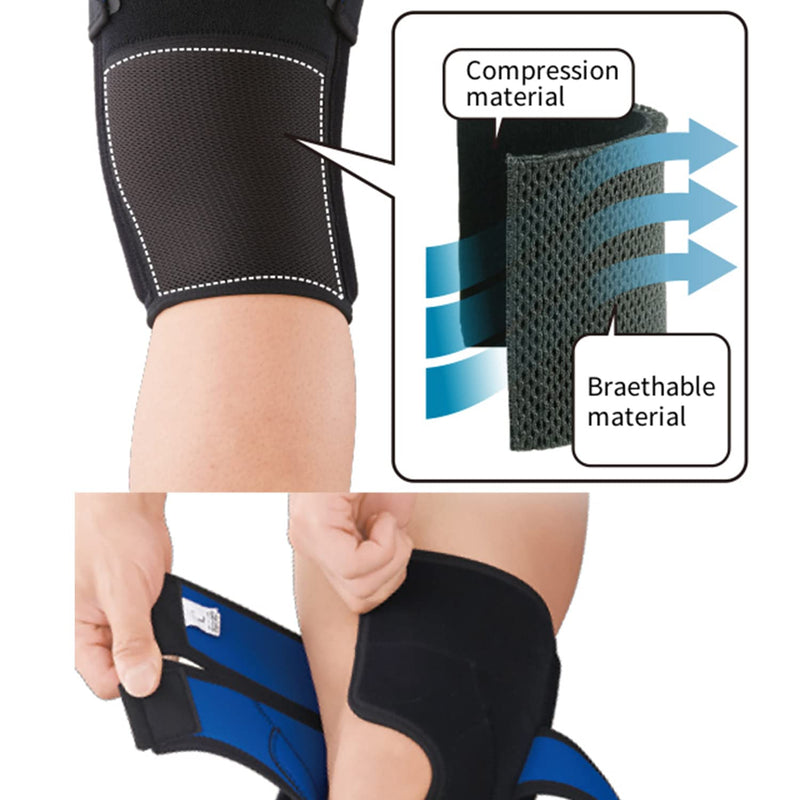 Zamst Ek-5 Adjustable Knee Brace - Medial & Lateral Stabilization - Compression Knee Support Men - Knee Brace Women'S Bandage Knee - Open Design For More Mobility Ideal For Sports - NewNest Australia