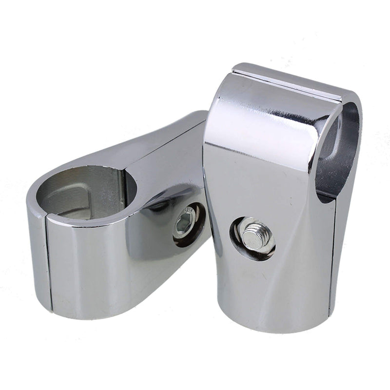 Aluminum Alloy 32mm ID Round Tube Rack Pipe Fittings Connector Pack of 2 - NewNest Australia