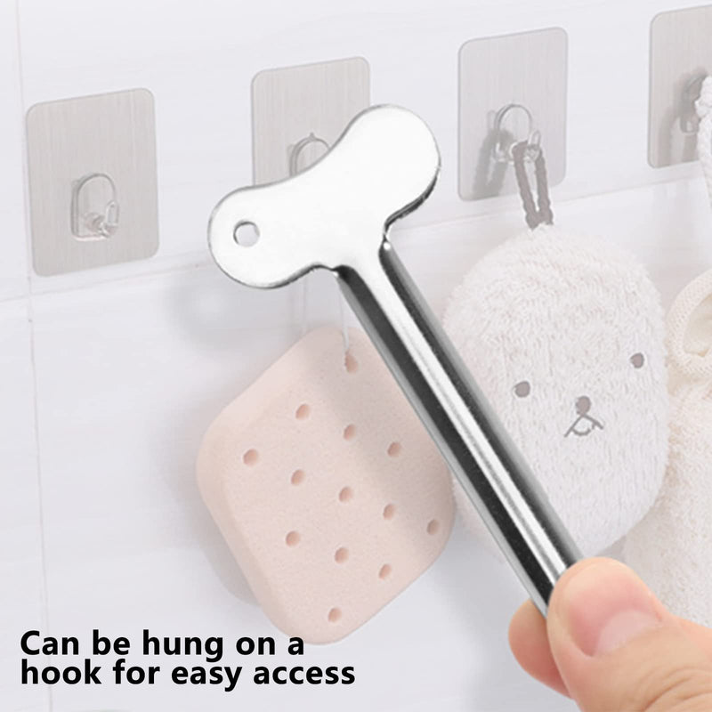 Toothpaste Tube Squeezer, Toothpaste Squeezer Metal 2PCS Tube Squeezer Key Toothpaste Useful and Practical Paint Tube Squeezers Tube Key Squeezer for Toothpaste Hair Gel Hand Cream - NewNest Australia
