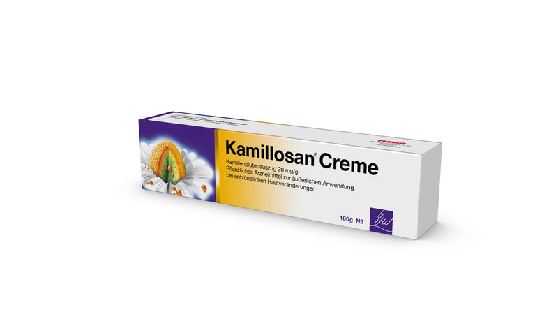 Kamillosan Cream: Anti-inflammatory wound and healing cream for skin care for neurodermatitis and eczema, 100 g 100 g (pack of 1) - NewNest Australia