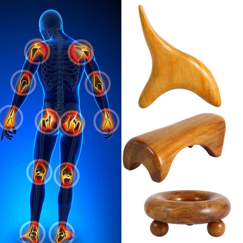 Traditional Thai Massager - Manual Body Massager Vietnam Fragrance Massager Foot Reflex Zone Massage, Body Acupuncture Point Gua-Sha Full Body Relaxation (#3) - NewNest Australia