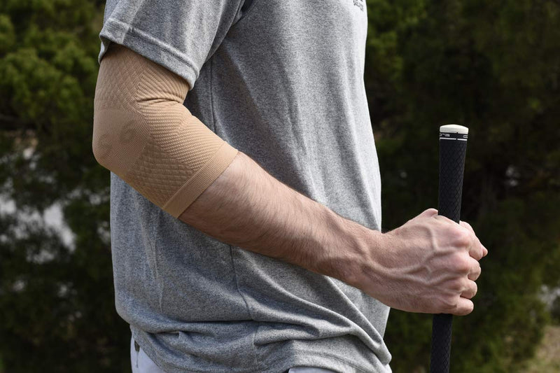 Orthosleeve Es6 Epicondylopathy Elbow Brace - Applies Pressure On Irritated Tendons For Tennis Arm, Golfer'S Elbow Or Arthritis In The Elbow Joint - Size L, Black - NewNest Australia