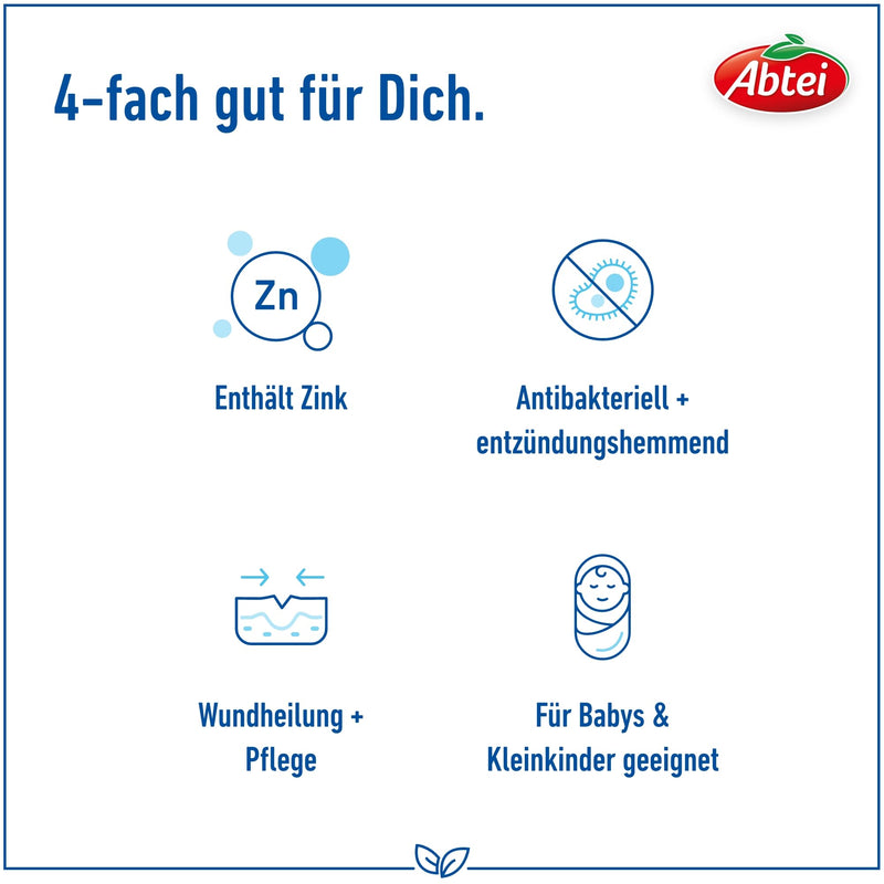 Abbey WoundHealing Zinc Ointment, 75 ml NewNest Australia