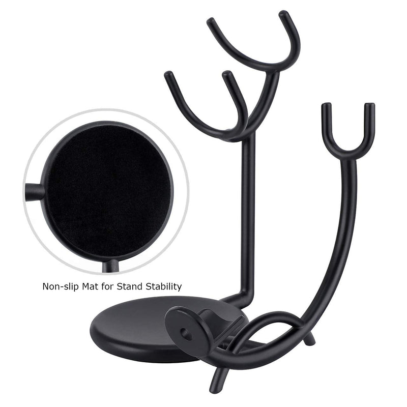 Grooming Shaving Kit for Men,Strong Razor and Brush Stand with Stainless Steel Shaving Soap Bowl,Dad Gifts,Boyfriend Gifts,Husband Gifts for Him Black - NewNest Australia