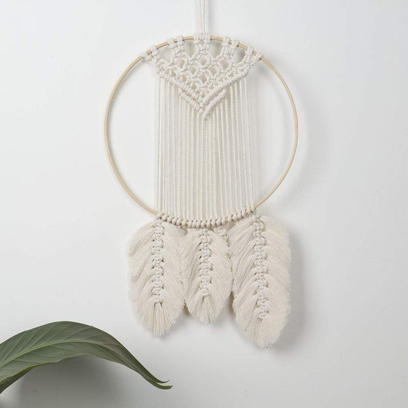 3mm 110Y Macrame Cord Rope -1/10inch Single Stand White Macrame Cotton String for Handemade Wall Hanging Weaving Basketry Crochet and Tapestry (3mm-100m (110yd)) 3mm-100m (110yd) - NewNest Australia