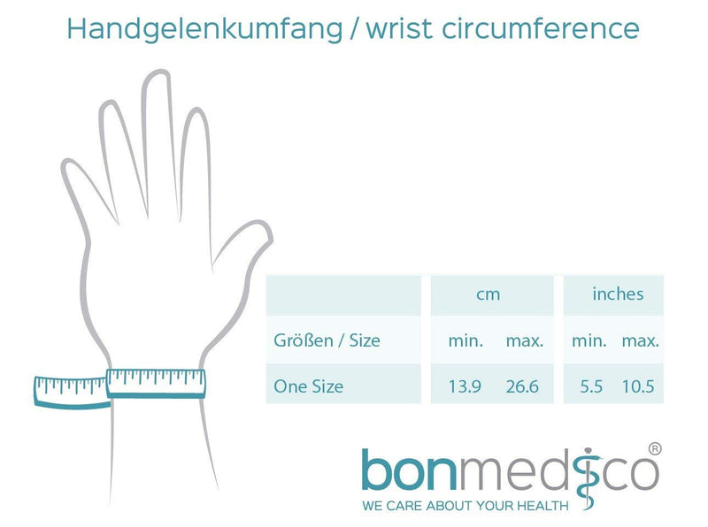 Bonmedico Wrist Bandages Fitness, Sports, Everyday - Wrist Brace For Men And Women - Wrist Wrap Wrist Support For Strength Sports, Bodybuilding - 1 Wrist Bandage Left / Right - NewNest Australia