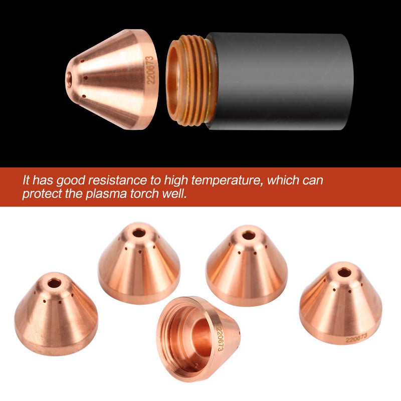 5 pcs Plasma Consumables 220673 Plasma Shield Cap Fit MAX45 Plasma Cutter Torch - NewNest Australia