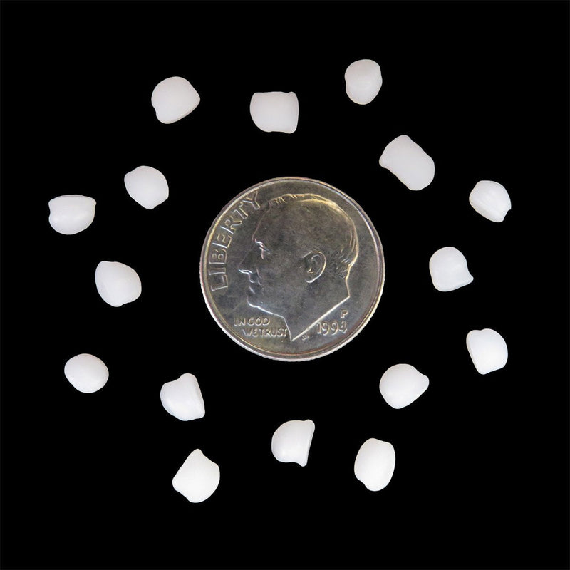 Polly Plastics Polypropylene Plastic Poly Pellets Rock Tumbling Media Rock Tumbler Filler Beads (1 lb) - NewNest Australia