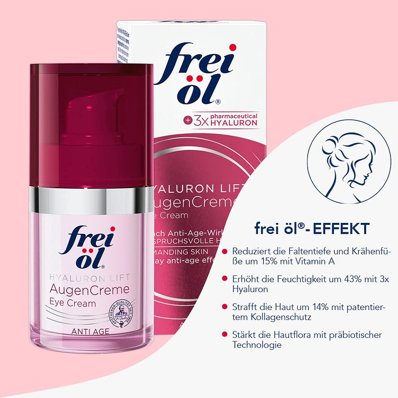 Anti Age Hyaluron Lift EyeCream 15 ml - NewNest Australia