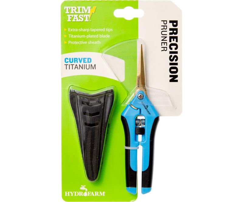 Hydrofarm HGPP400CT Titanium Precision Curved Blade Pruner Precision Curved Titanium Blade Pruner - NewNest Australia
