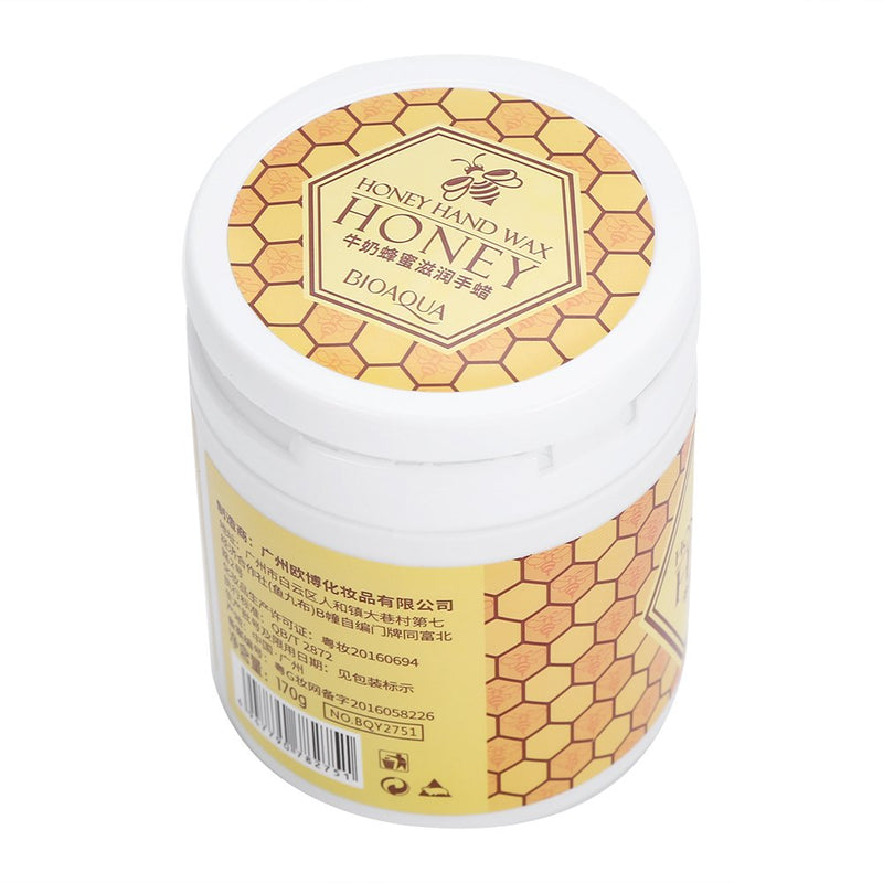 Wax Hand Mask, 170g/Bottle Milk & Honey Exfoliate Hydrating Nourish Whitening Hands Care Tool - NewNest Australia