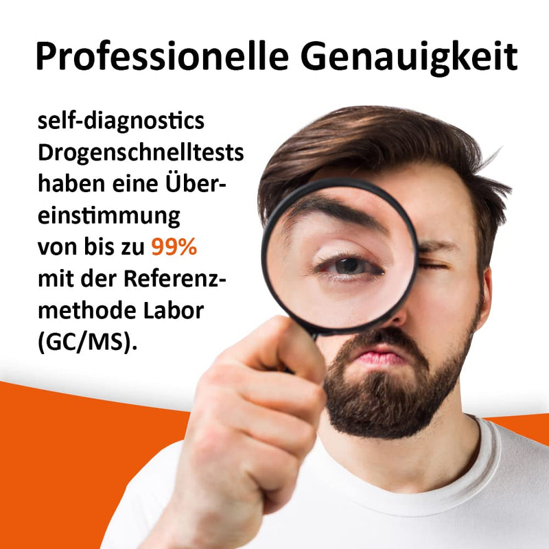 Self-Diagnostics Cannabis (Thc) Quick Drug Test - Marijuana - Hashish - Cut-Off: 50 Ng/Ml - 10 Test Cassettes - Drug Detection - Pipette Test - Urine Test - Thc Test - 5 Minutes Drug Test Urine - NewNest Australia