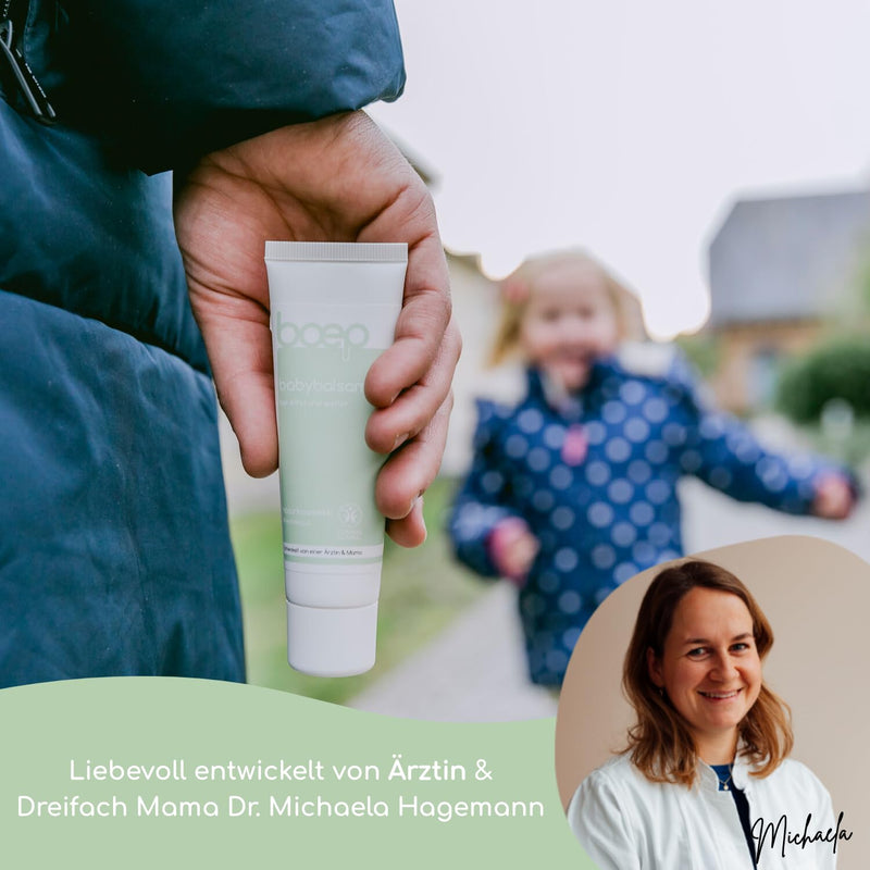 boep wind and weather cream for babies & children | Vegan natural cosmetics developed by a doctor | Cold protection cream baby balm for face and body | Wind & Weather Balm (50ml) - NewNest Australia