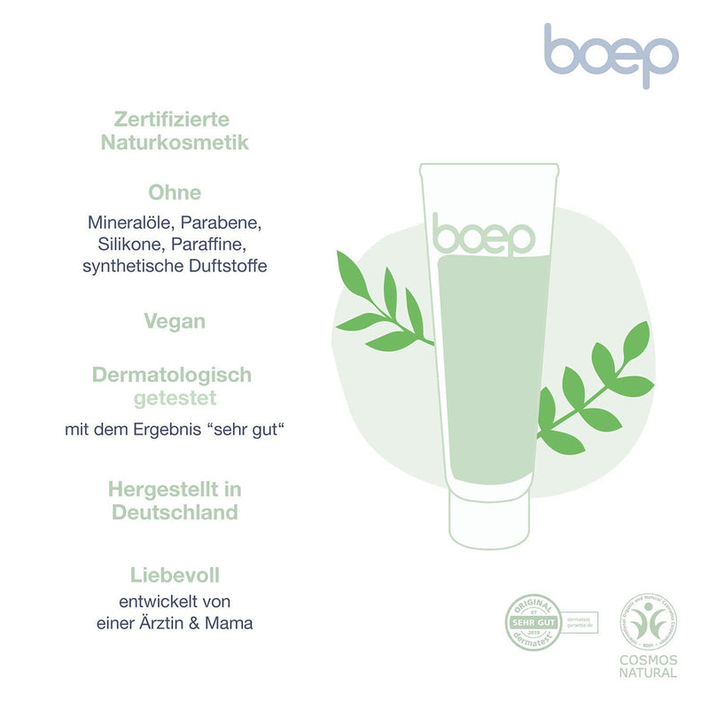 boep wind and weather cream for babies & children | Vegan natural cosmetics developed by a doctor | Cold protection cream baby balm for face and body | Wind & Weather Balm (50ml) - NewNest Australia