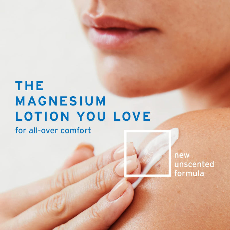 Life-flo Magnesium Lotion, Unscented Massage & Body Lotion, Relief & Relaxation for Overworked Muscles & Joints, With Magnesium Chloride from the Zechstein Seabed, Plus Shea Butter & Coconut Oil, 8oz Unflavored 8 Ounce - NewNest Australia