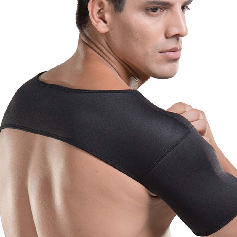 Artibetter SBR Double Shoulder Support for Women Men Rotator Cuff Adjustable Shoulder Support for Shoulder Pain Relief Joint Subluxation (Size M) - NewNest Australia