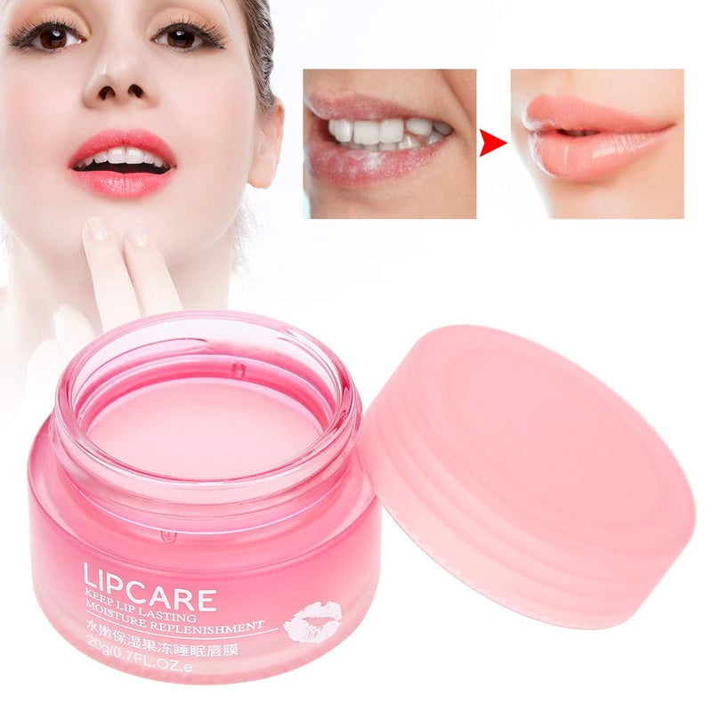 Lips Mask, 20g Moisturizing Mask for Lips, Moisturizing Lip Mask, Lightening Lips, Delicate Lips, Nourishing Moisturizing Lightens Lips Lines Anti Aging Lips Care - NewNest Australia