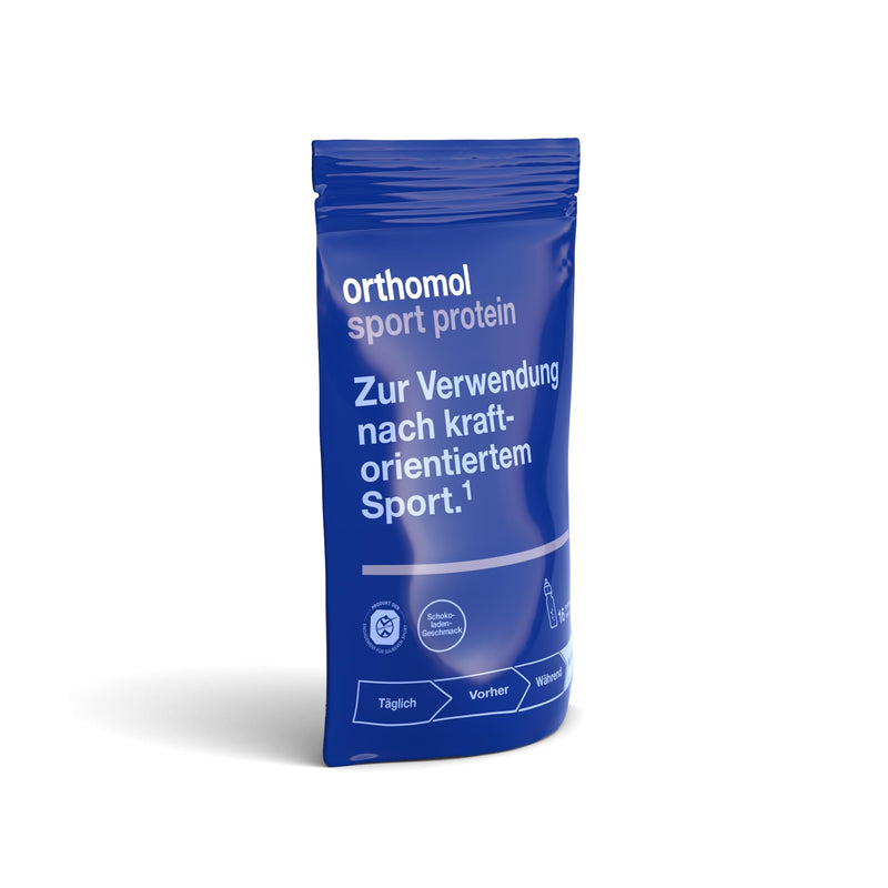 Orthomol Sport Protein - Chocolate Protein Shake Made Of Whey Protein Isolate Powder - Protein Powder With Bcaa & Creatine - Dietary Supplement Muscle Building - NewNest Australia