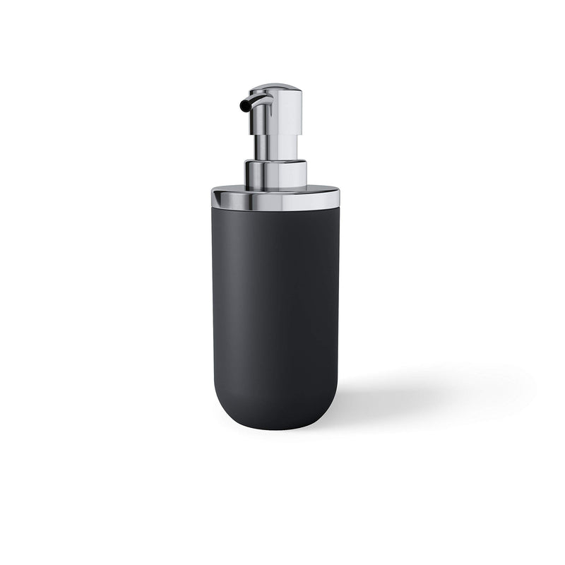 Umbra 1008027-152 Junip Hand Soap Dispenser-Modern Refillable Pump for Bathroom, Black,3 x 2 x 7 inches - NewNest Australia