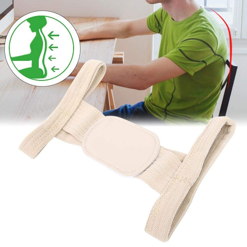 Shoulder And Back Posture Belt, Upgrade Version Posture Trainer For Strong Support, Relieve Armpit Pain, Strong But Comfortable Back Stabilizer, Smooths Comfortable Shoulder (M-Beige) - NewNest Australia