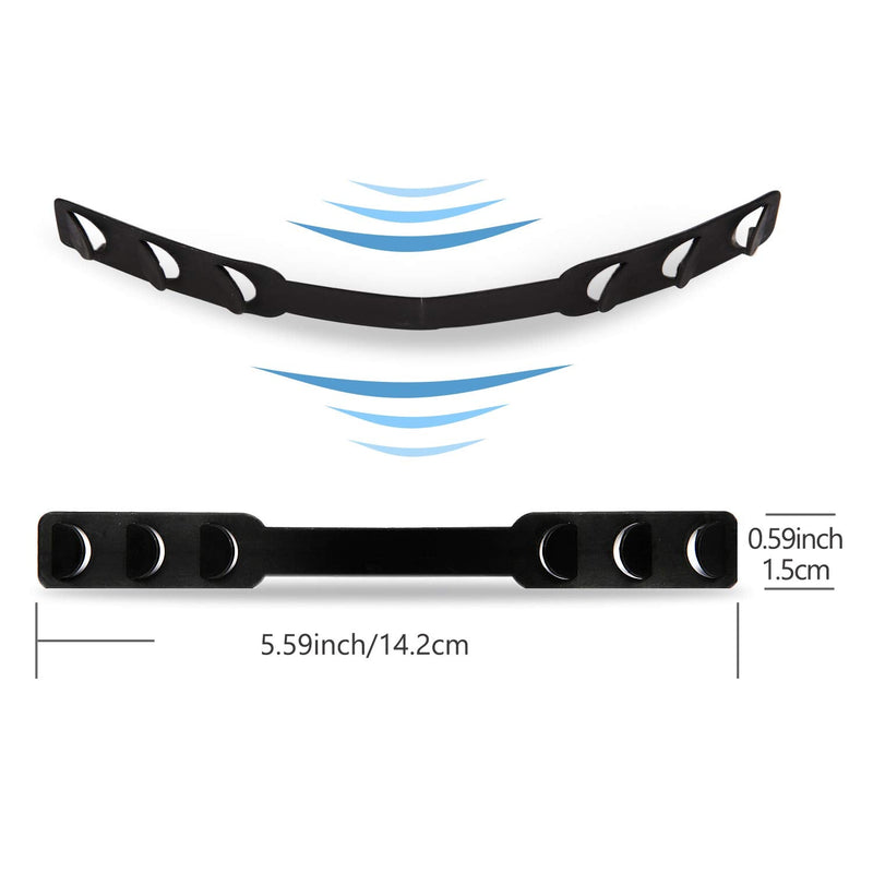 Aquarium Choice 50 Packs Adjustable Ear Strap Saver Extenders Ear Strap Extender Holder,Comfortable face Extension Hook Band Clip,Ear Extenders/Ear Strap Savers for avoiding Ear Paining 50 black ear strap extension saver - NewNest Australia