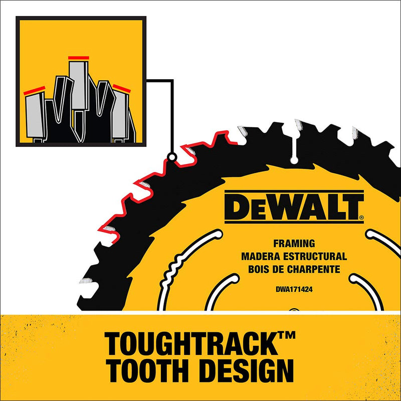 DEWALT DWA161224 6-1/2-Inch 24-Tooth Circular Saw Blade New - NewNest Australia