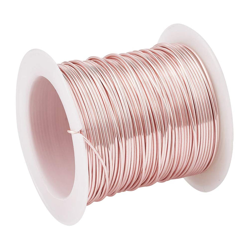 Pandahall 26.3 Feet Tarnish Resistant Copper Wire 20 Gauge Jewelry Beading Craft Wire for Jewelry Making (Rose Gold) 0Rose Gold 20 Gauge(0.8mm)-26.3ft - NewNest Australia