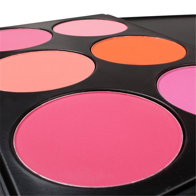 FantasyDay® Professional 6 Colours Large Powder Blush / Blusher Makeup Palette Contouring Kit - Ideal for Professional and Daily Use - NewNest Australia