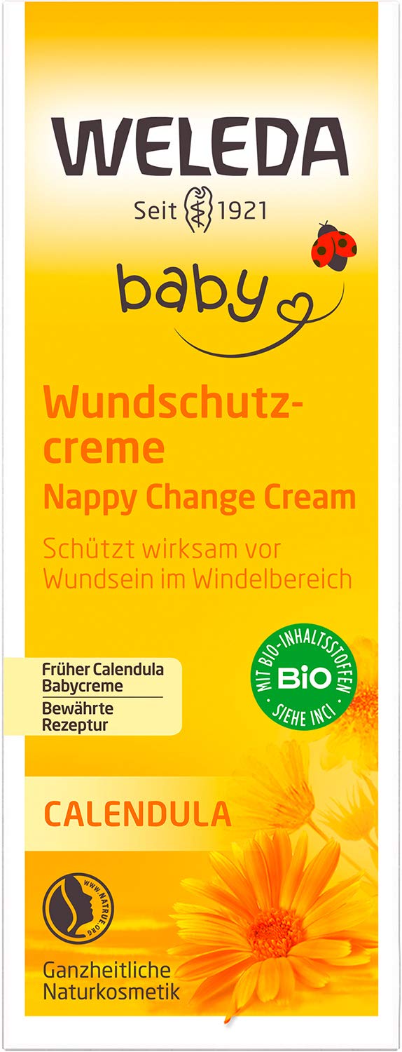 Weleda Baby Calendula Wound Protection Cream/Baby Cream, 30 Ml Natural Cosmetics Wound Ointment For The Protection Of Sensitive Baby Skin In The Nappy Area Helps With Redness, Irritated Skin And Soreness - NewNest Australia