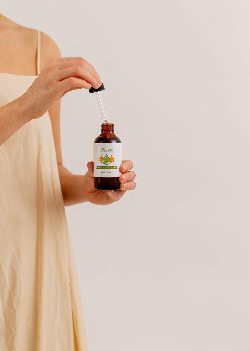 The Original All Natural Feminine Deodorant | Refill for Spray | Yoni Oil Made with Tea Tree, Lemongrass, & Orange Essential Oils | 4 oz. Dropper Bottle 3.99 Fl Oz (Pack of 1) - NewNest Australia