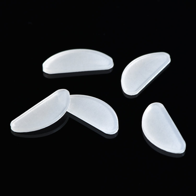 TOODOO 18 Pairs Eyeglasses Nose Pads Glasses Adhesive Silicone Anti-Slip Nosepads for Eyeglass Glasses Sunglasses (Transparent, 1mm) 1 mm Transparent - NewNest Australia