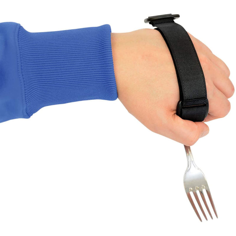 Hand Strap Utensil Holder,Holder Aid Strap Aid Utensil Cuff Holder Strap,Elastic Eating Assistance Cuff Grip Strap for Elderly Disabled Holding Utensil Cutlery Writing Aid - NewNest Australia