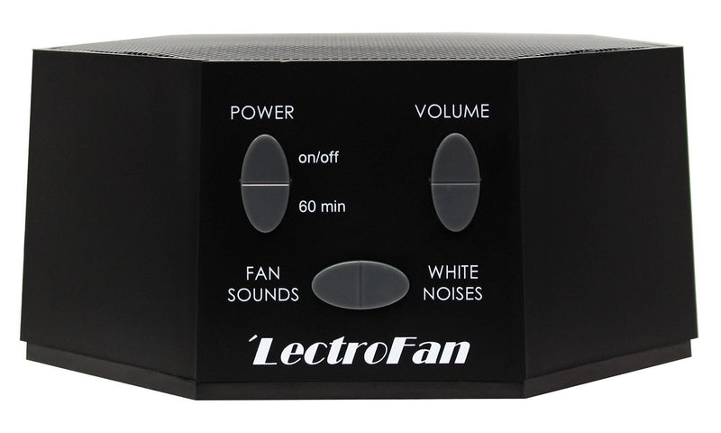 LectroFan High Fidelity White Noise Machine with 20 Unique Non-Looping Fan and White Noise Sounds and Sleep Timer Classic Black - NewNest Australia