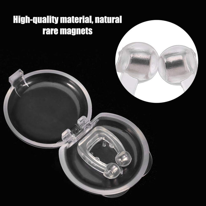 Mini Magnetic Nose Clip, Anti Snoring Solution, Snoring Aid, Snoring Apnea Stop Snoring Equipment, Natural Snoring Facilitates Instant Aid And Improves Breathing - NewNest Australia