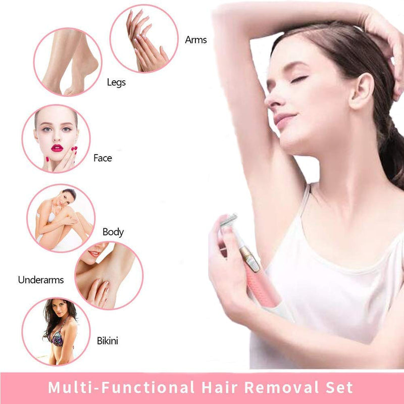 Electric Razor for Women,Wet & Dry Rechargeable Cordless Painless Lady Electric Shaver Body Hair Remover for Legs Underarms and Bikini Trimmer for Women - NewNest Australia