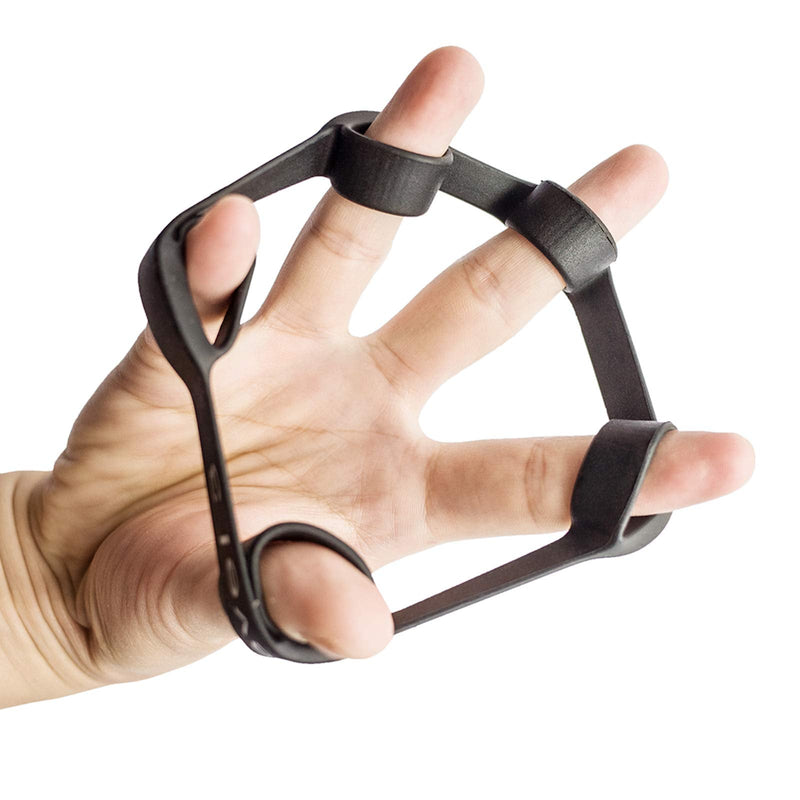 Airisland Finger Stretcher Hand Resistance Bands Hand Extensor Exerciser Finger Grip Strengthener Strength Trainer Gripper Set for Arthritis Carpal Tunnel Exercise Guitar and Rock Climbing 3pcs - NewNest Australia