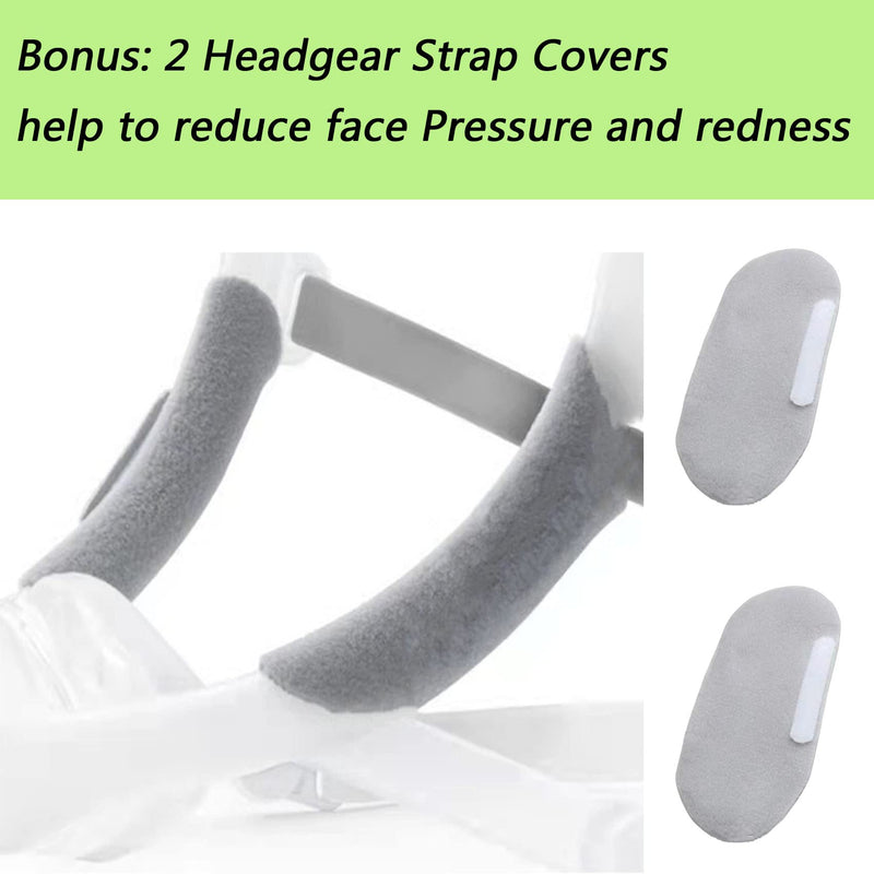Sliya Replacement DreamWear Headgear Strap, Premium Durable Material Supplies Included 1 Strap + 2 Strap Covers to Reduce Red Face Pressure - NewNest Australia