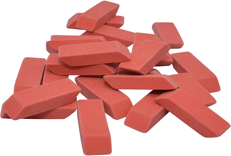 BASIX Pink erasers; 24pk - NewNest Australia